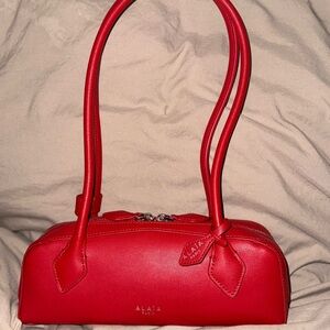 Red Leather Women's Bag